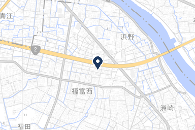 法要庵 ひとひら 岡山中央店の周辺地図