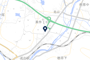 みまさか市葬儀会館の周辺地図