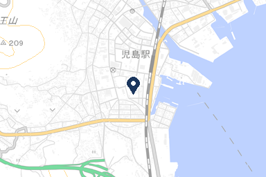 エヴァホール児島駅前の周辺地図