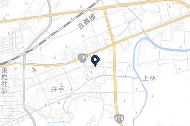 エヴァホール総社の周辺地図