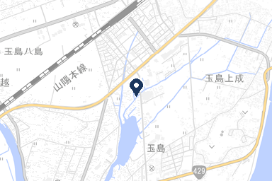 エヴァホール玉島の周辺地図