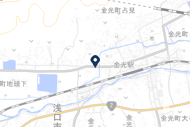 ハナリエ金光の周辺地図