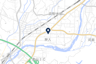 法要庵 津山東会館の周辺地図