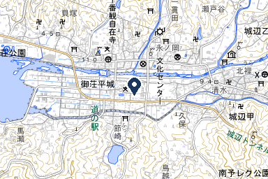 JAルミエール南宇和の周辺地図