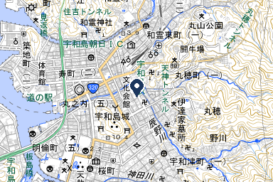 JAルミエール宇和島の周辺地図