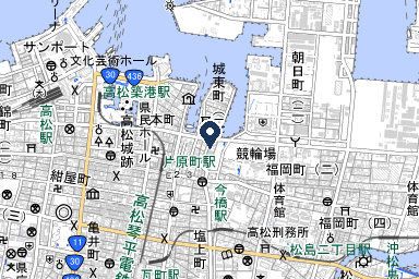 シティホール高松の周辺地図