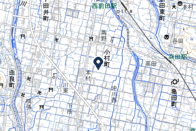 シティホール高松東の周辺地図