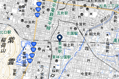 シティホール藤塚の周辺地図