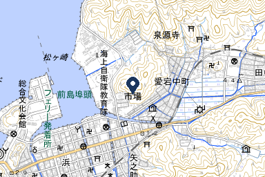 東舞鶴シティホールの周辺地図