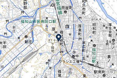 メモリアルホールゆら北都の周辺地図