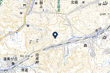 家送館の周辺地図