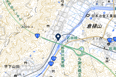 グレイススタイルの周辺地図