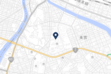 玉屋サンクスホールの周辺地図
