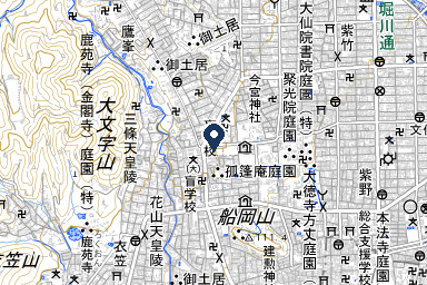 紫野シティホールの周辺地図