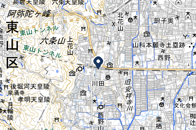 京都法宴会館の周辺地図