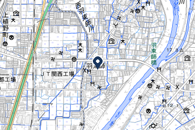 家族葬のいまそう羽束師会館の周辺地図