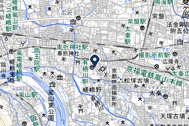 家族葬のいまそう嵯峨野会館の周辺地図