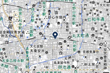 ワンテラス京都円町の周辺地図