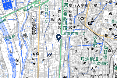 家族葬のファミーユ 伏見ホールの周辺地図