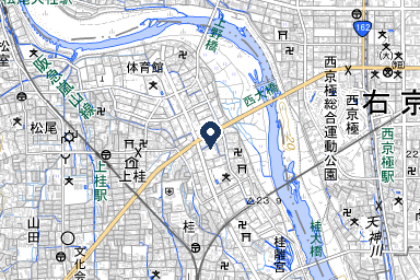 家族葬のファミーユ 上桂ホールの周辺地図