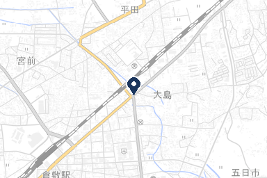倉敷シティホールの周辺地図