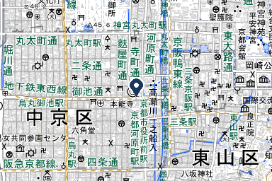 京都典礼会館の周辺地図