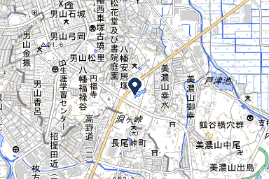 南八幡シティホールの周辺地図