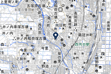 家族葬のいまそう長岡京会館の周辺地図