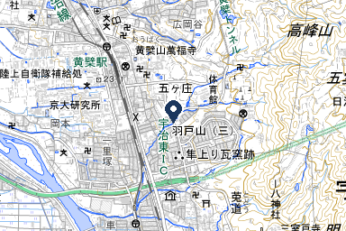 カゴタツホールの周辺地図
