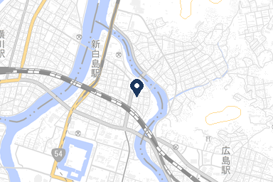 ロゼアホールの周辺地図