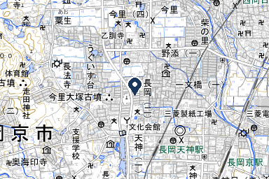 長岡京 正光会館の周辺地図