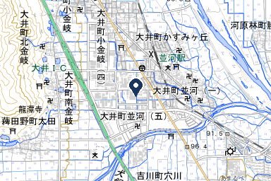 大井 正光会館の周辺地図