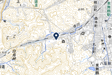 JAセレモニーホールやすらぎ舞鶴の周辺地図