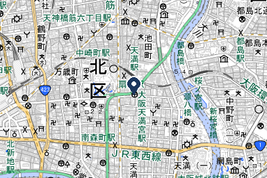 公益社 天神橋会館の周辺地図