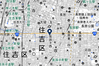 公益社会館 長居の周辺地図