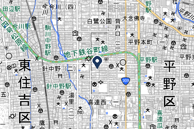公益社 平野会館の周辺地図