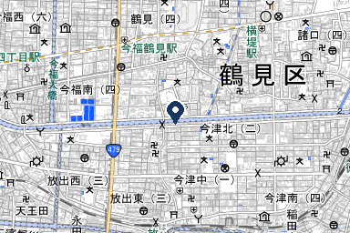 エンディングハウス 大阪鶴見の周辺地図