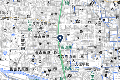 シティホール平野の周辺地図