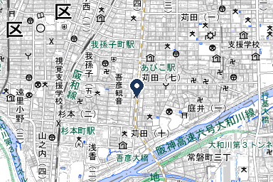 シティホール我孫子の周辺地図