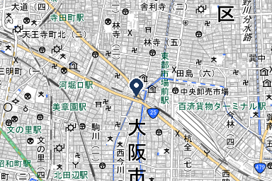 家族葬おくりみ東部市場前の周辺地図