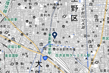 サクラホール林寺の周辺地図