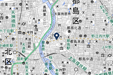 コスモール都島本館の周辺地図