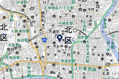 山葬ホールの周辺地図
