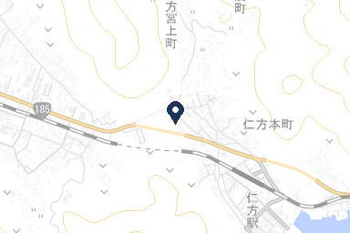 瀬戸内葬祭 仁方会館の周辺地図