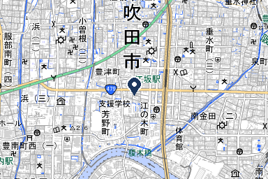 公益社 江坂会館の周辺地図