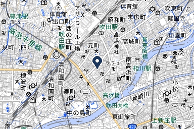 公益社 吹田会館の周辺地図