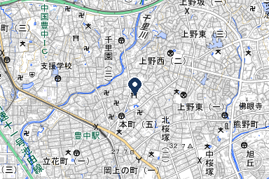 加納会館 豊中本町の周辺地図