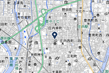 家族葬式場 庄内会館の周辺地図