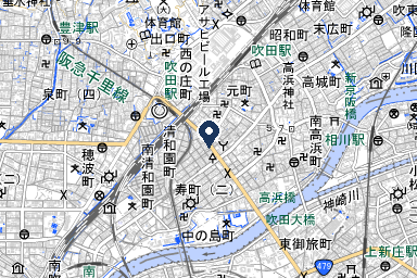 吹公社メゾン こころの周辺地図