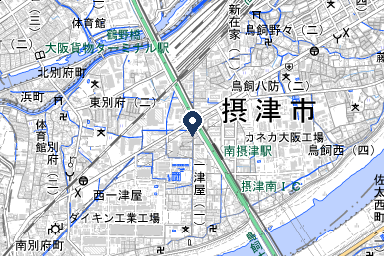摂津斎場ホール（旧メモリオ北摂）の周辺地図